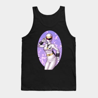 white ranger Tank Top